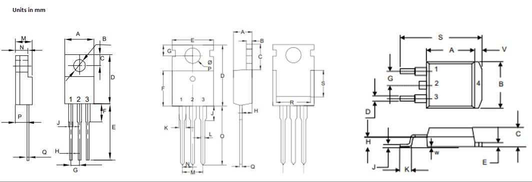 Mechanical Drawing - Micro Commercial Components (MCC) N-Channel Super Junction Power MOSFETs